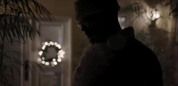 Derrick Pierce dressed up as santa claus and plan to fuck her virgin teen neighbor Emily Wiliis.
